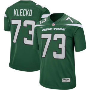 Joe Klecko New York Jets  CJP Apparel Game Retired Player Jersey - Gotham Green