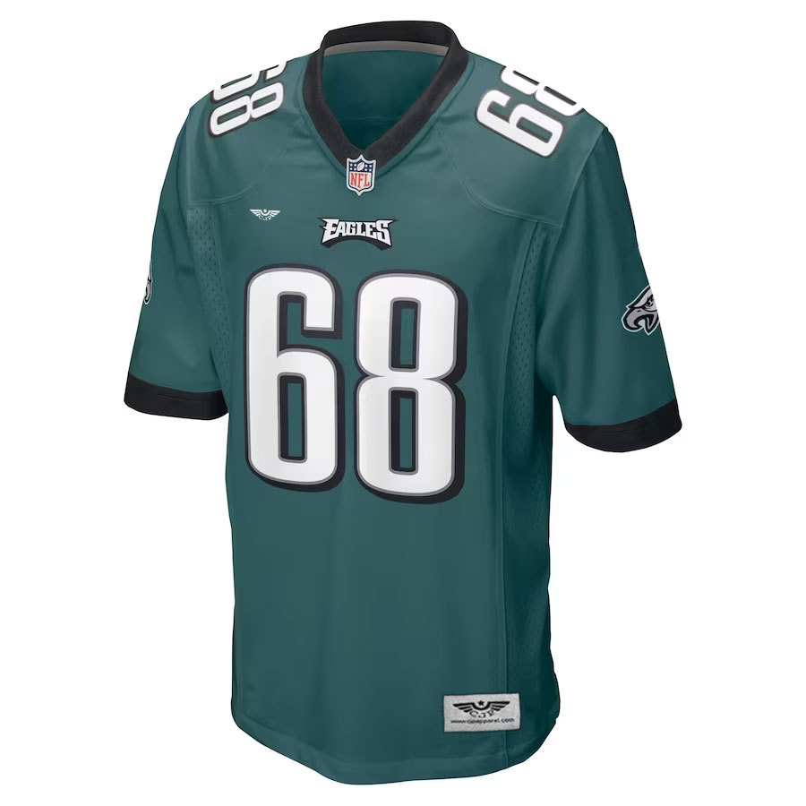 Jordan-Mailata-Philadelphia-Eagles-CJP-Apparel-Game-Jersey---Midnight-Green.Furent-Viwe