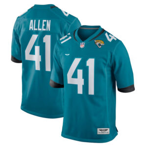 Josh Allen Jacksonville Jaguars CJP Apparel Game Jersey - Teal