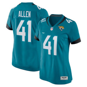 Josh Allen Jacksonville Jaguars CJP Apparel Women's Game Jersey - Teal