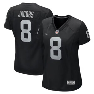 Josh Jacobs Las Vegas Raiders CJP Apparel Women's Game Player Jersey - Black
