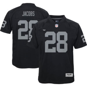 Josh Jacobs Las Vegas Raiders CJP Apparel Game Jersey - Black