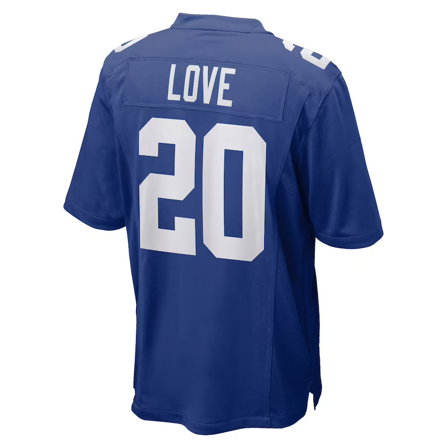 Julian-Love-New-York-Giants-CJP-Apparel-Game-Jersey---Royal.Back-Viwe