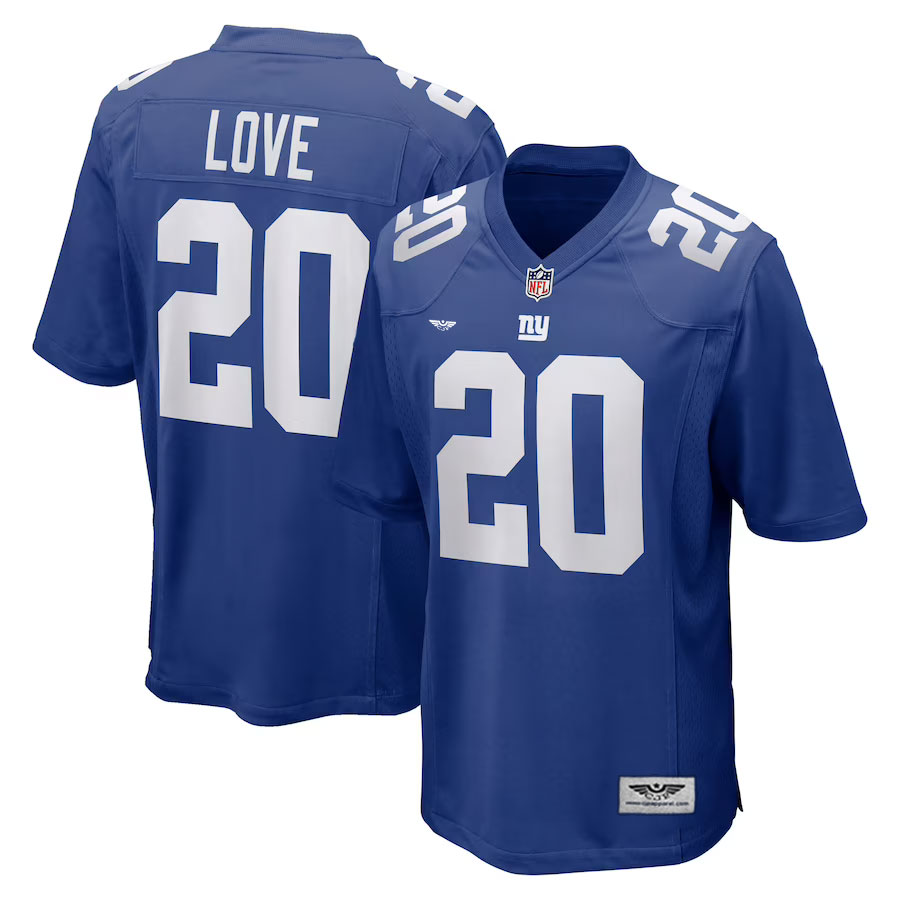 Julian-Love-New-York-Giants-CJP-Apparel-Game-Jersey---Royal