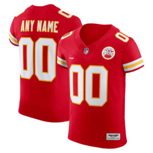 Kansas City Chiefs CJP Apparel Vapor F.U.S.E. Elite Custom Jersey - Red