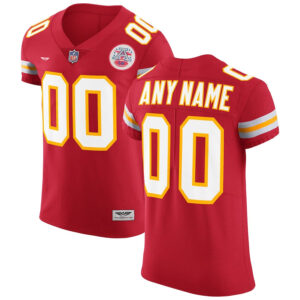 Kansas City Chiefs CJP Apparel Vapor Untouchable Custom Elite Jersey - Red