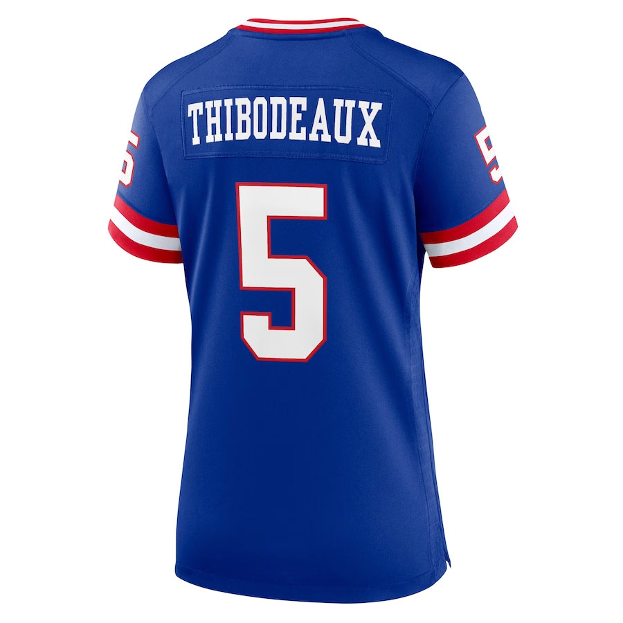 Kayvon-Thibodeaux-New-York-Giants-CJP-Apparel-Women's-Player-Jersey---Royal.Back-Viwe