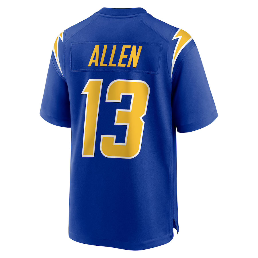 Keenan-Allen-Los-Angeles-Chargers-CJP-Apparel-Game-Jersey---Royal.Back-Viwe