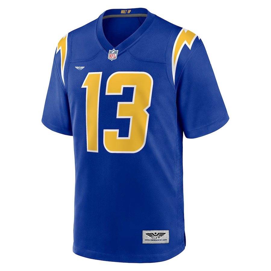 Keenan-Allen-Los-Angeles-Chargers-CJP-Apparel-Game-Jersey---Royal.Furent-Viwe