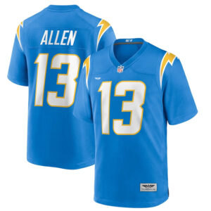 Keenan Allen Los Angeles Chargers CJP Apparel Game Player Jersey - Powder Blue