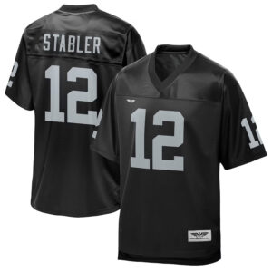 Ken Stabler Las Vegas Raiders NFL Pro Line Retired Player  Jersey - Black