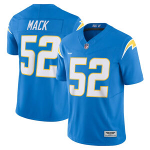 Khalil Mack Los Angeles Chargers CJP Apparel Vapor F.U.S.E. Limited Jersey - Powder Blue