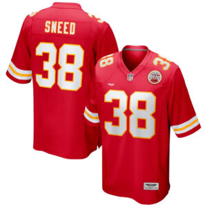 L'Jarius Sneed Kansas City Chiefs CJP Apparel Game Jersey - Red