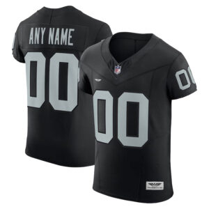 Las Vegas Raiders CJP Apparel Vapor F.U.S.E. Elite Custom Jersey - Black