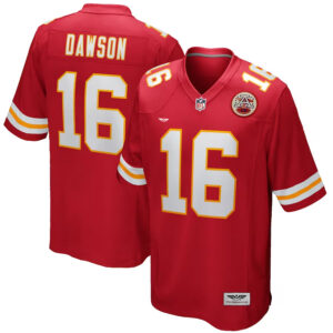 Len Dawson Kansas City Chiefs CJP Apparel Game Retired Player Jersey - Red