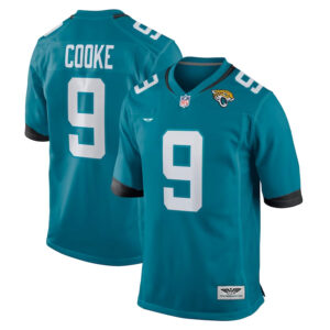 Logan Cooke Jacksonville Jaguars CJP Apparel Game Jersey - Teal