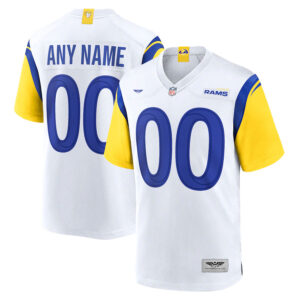Los Angeles Rams CJP Apparel Alternate Custom Jersey - White