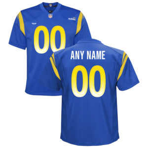Los Angeles Rams CJP Apparel Custom Game Jersey - Royal