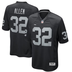 Marcus Allen Las Vegas Raiders CJP Apparel Game Retired Player Jersey - Black