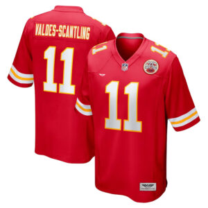 Marquez Valdes-Scantling Kansas City Chiefs CJP Apparel Game Jersey - Red