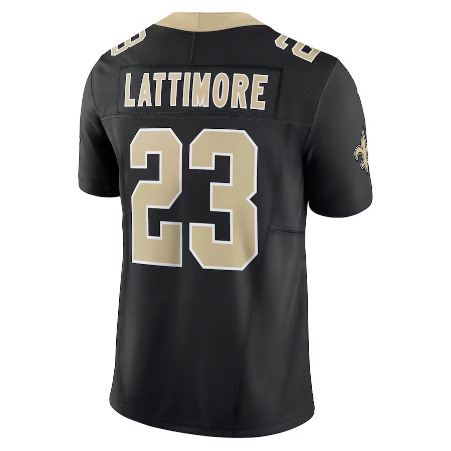 Marshon-Lattimore-New-Orleans-Saints-CJP-Apparel-Vapor-F.U.S.E.Bck-Viwe