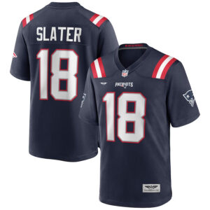 Matthew Slater New England Patriots CJP Apparel Game Jersey - Navy