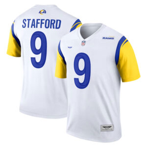 Matthew Stafford Los Angeles Rams CJP Apparel Legend Jersey - White