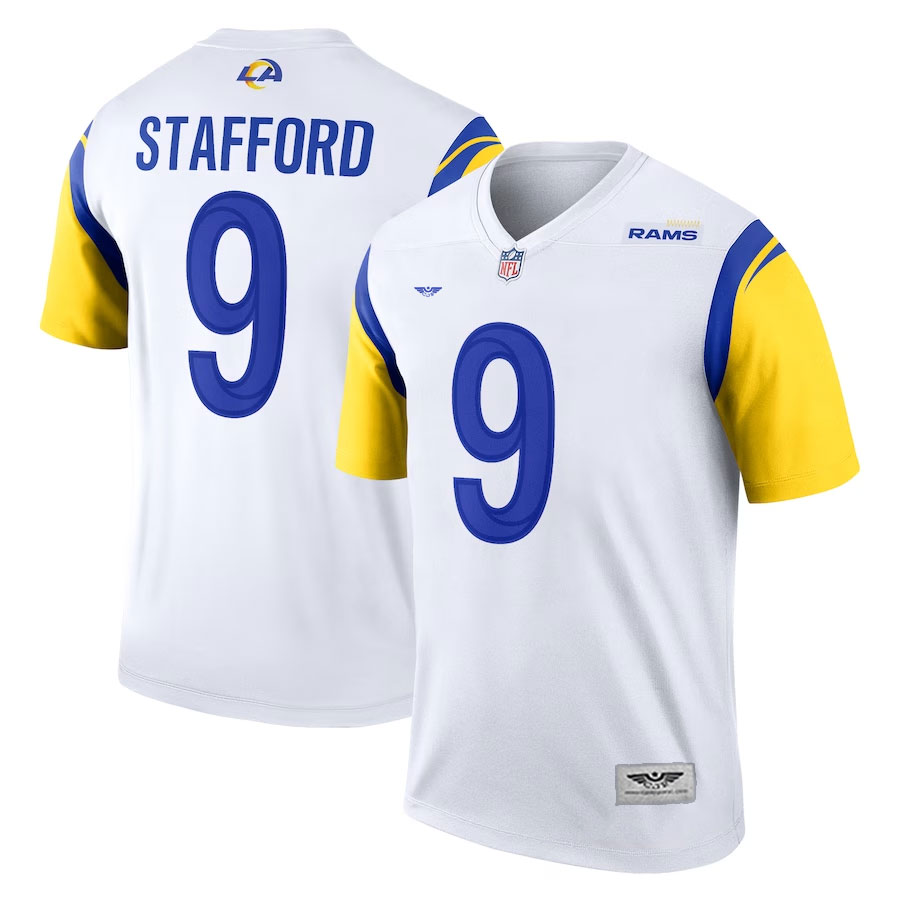 Matthew-Stafford-Los-Angeles-Rams-CJP-Apparel-Legend-Jersey---White