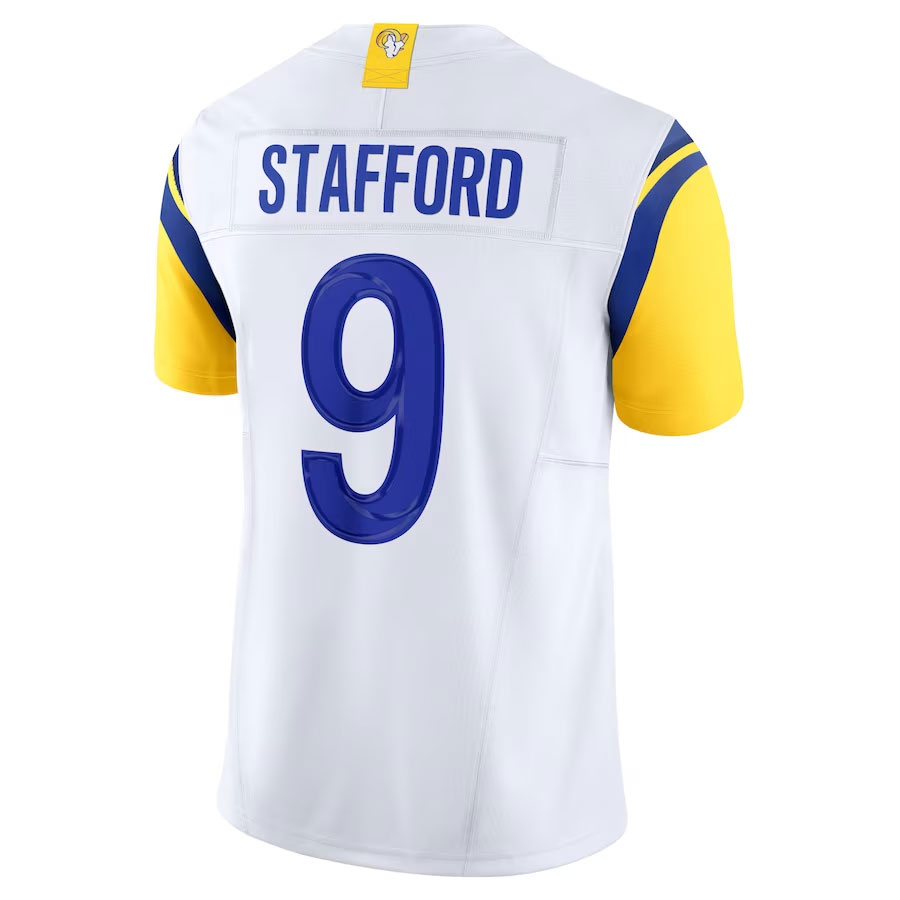 Matthew-Stafford-Los-Angeles-Rams-CJP-Apparel-Vapor-F.U.S.E.Back-Viwe