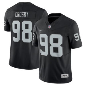 Maxx Crosby Las Vegas Raiders CJP Apparel Vapor F.U.S.E. Limited Jersey - Black