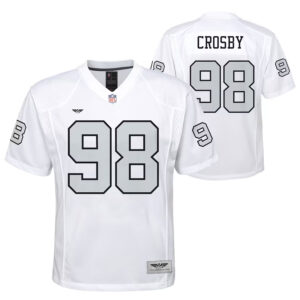 Maxx Crosby Las Vegas Raiders CJP Apparel Game Jersey - White