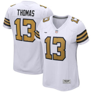Michael Thomas New Orleans Saints CJP Apparel Women's Alternate Game Jersey - White