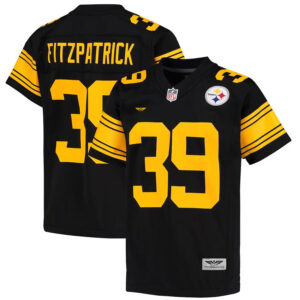 Minkah Fitzpatrick Pittsburgh Steelers CJP Apparel Game Jersey - Black