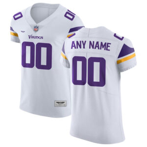 Minnesota Vikings CJP Apparel Vapor Untouchable Elite Custom Jersey - White