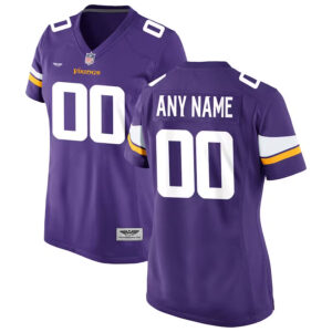 Minnesota Vikings CJP Apparel Women's Custom Game Jersey - Purple