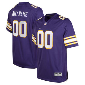 Minnesota Vikings CJP Apparel Classic Custom Game Jersey - Purple