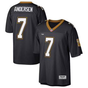 Morten Andersen New Orleans Saints CJP Apparel Retired Player Legacy  Jersey - Black