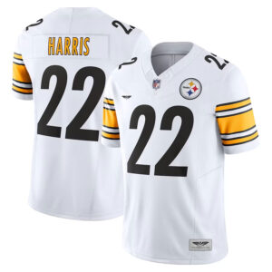 Najee Harris Pittsburgh Steelers CJP Apparel Vapor F.U.S.E. Limited Jersey - White