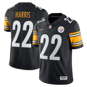 Najee Harris Pittsburgh Steelers CJP Apparel Vapor Limited Jersey - Black