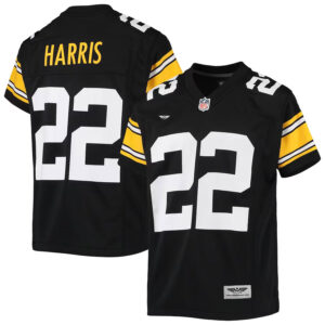 Najee Harris Pittsburgh Steelers CJP Apparel Game Jersey - Black