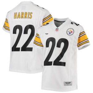 Najee Harris Pittsburgh Steelers CJP Apparel Game Jersey - White