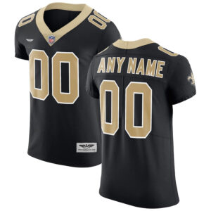 New Orleans Saints CJP Apparel Vapor Untouchable Custom Elite Jersey - Black