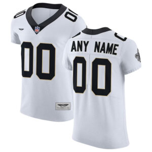 New Orleans Saints CJP Apparel Vapor Untouchable Elite Custom Jersey - White