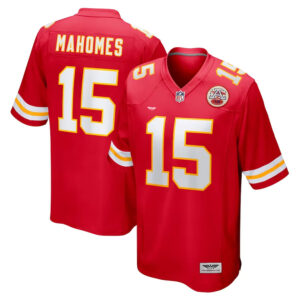 Patrick Mahomes Kansas City Chiefs CJP Apparel Game Jersey - Red