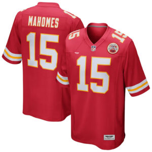 Patrick Mahomes Kansas City Chiefs CJP Apparel Game Jersey - Red