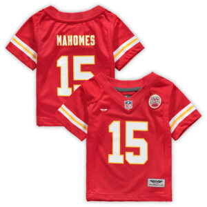Patrick Mahomes Kansas City Chiefs CJP Apparel Game Jersey - Red