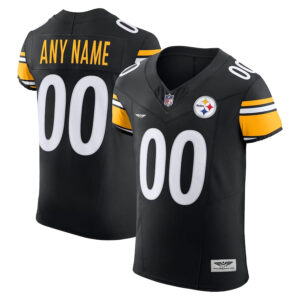 Pittsburgh Steelers CJP Apparel Vapor F.U.S.E. Elite Custom Jersey - Black