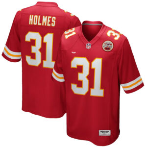 Priest Holmes Kansas City Chiefs CJP Apparel Game Retired Player Jersey - Red