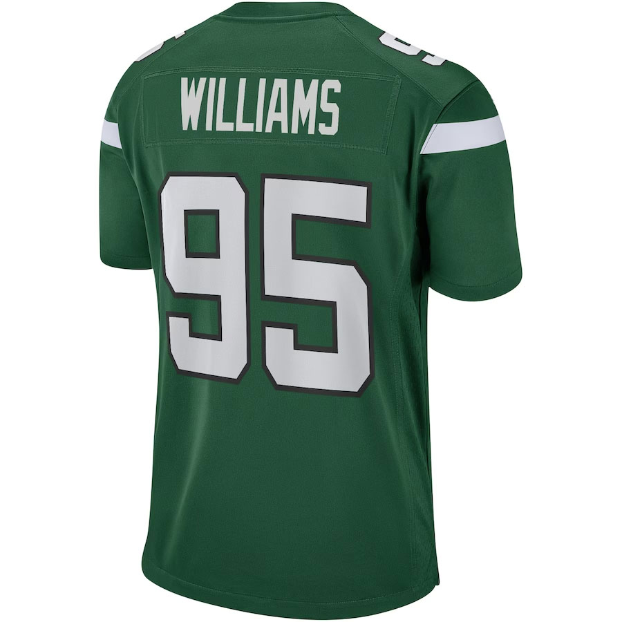 Quinnen-Williams-New-York-Jets-CJP APPAREL-Game-Jersey---Gotham-Green.Back-Viwe