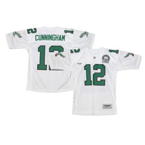 Randall Cunningham Philadelphia Eagles CJP Apparel 2004 Pro Throwback Retired Player Jersey - White